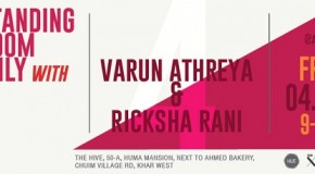 Preview: Varun Athreya To Perform At Standing Room Only Vol 3