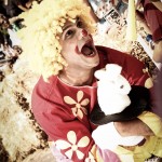 The circus-runaway found a way to exert his crazy rabbit-on-acid energy