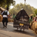 A Soapbox interpretation of the Raja of the Indian roads, the truck also made it to the race