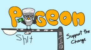 Pigeon Shit #35 – Support The Change