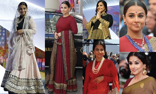Vidya's Cannes lookbook