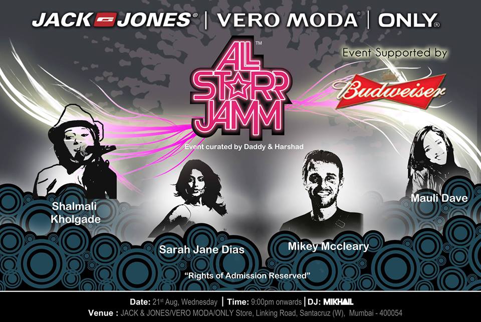 ALL STARR JAMM 2.0 @ Jack N Jones