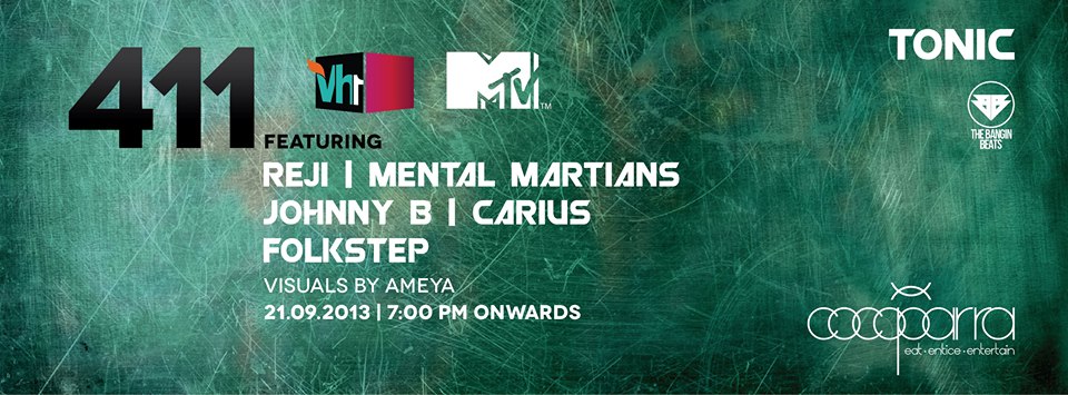 Tonic Presents 411 @ Cocoparra 