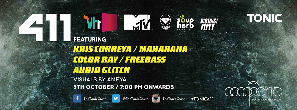 Tonic Presents 411 @ Cocoparra