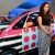Masaba on my car, Wendell in my tub