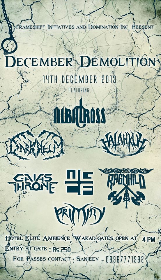 December Demoliton @ Hotel Ambience