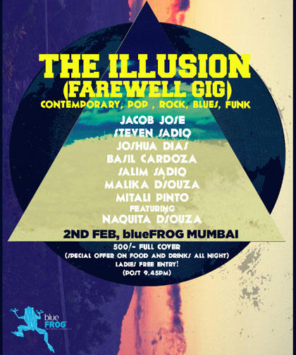 The Illusion feat. Naquita D'souza @ Blue Frog