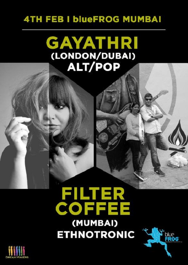 Gayathri + Filter Coffee @ Blue Frog
