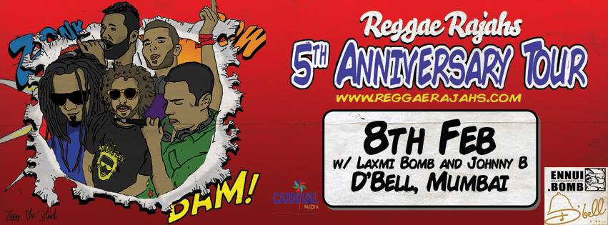 Reggae Rajahs + Laxmi Bomb + Johnny B @ D'Bell