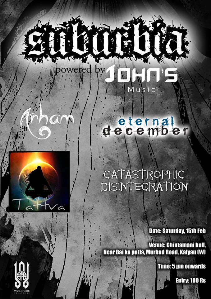 SUBURBIA powered by John's music @ Chintamani Hall