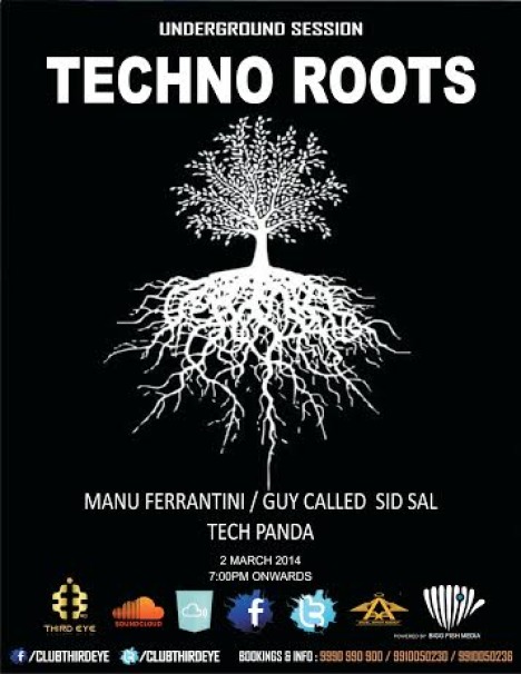 SUNDAY SESSION 'TECHNO ROOTS' @ Third Eye
