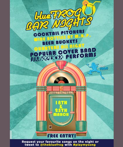 blueFROG Bar Night  @ blueFROG