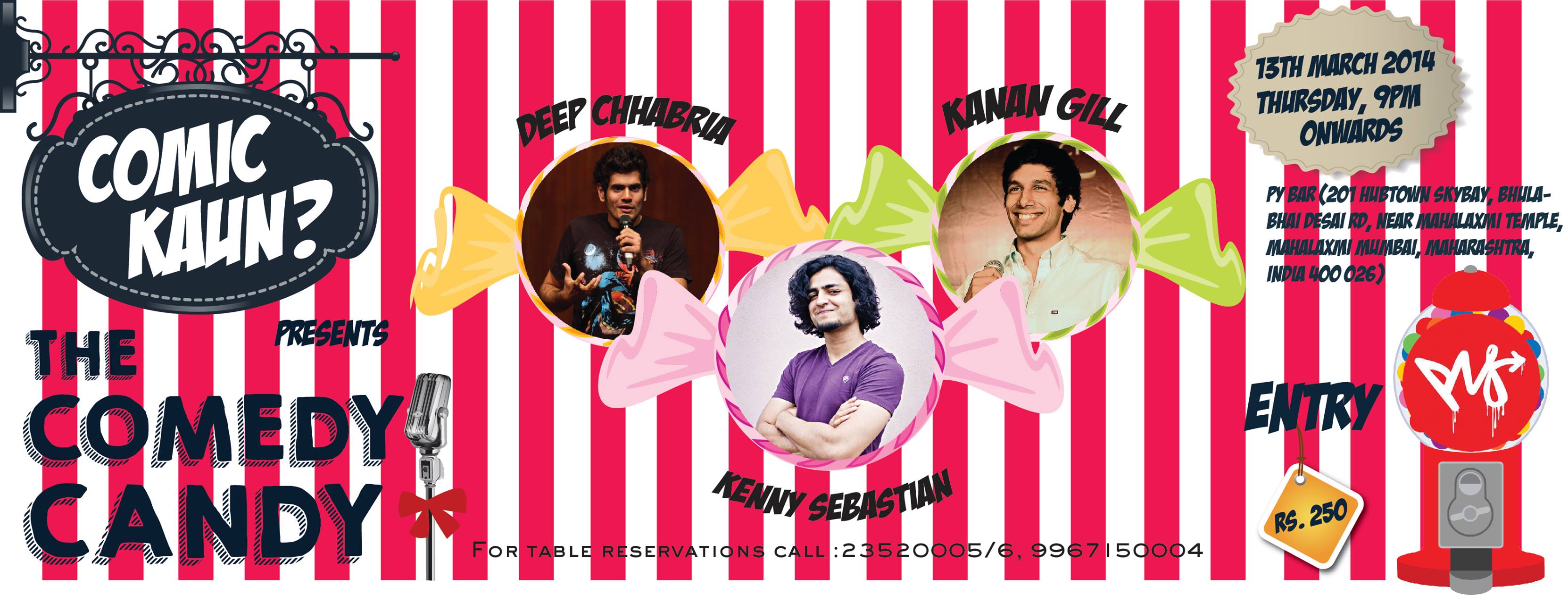 The Comedy Candy at PY BAR @ Py Bar