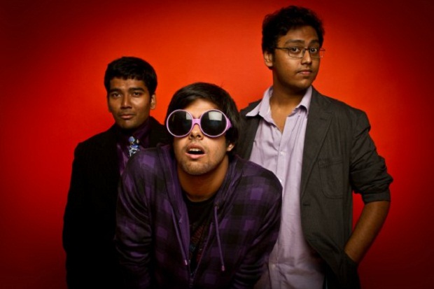 The Lightyears Explode. From Left- Aaron Carlvalho (drums), Saurubh Roy (guitars and vocals) and Shalom Benjamin (bass) Photo: Monisha Ajgaonkar
